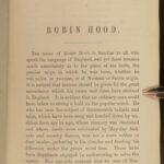 1853 1ed Sketches of ROBIN HOOD and Captain Kidd PIRATES Legends Lytell Geste