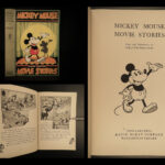1931 1ed Mickey Mouse Movie Stories Walt DISNEY Cartoons Illustrated Minnie