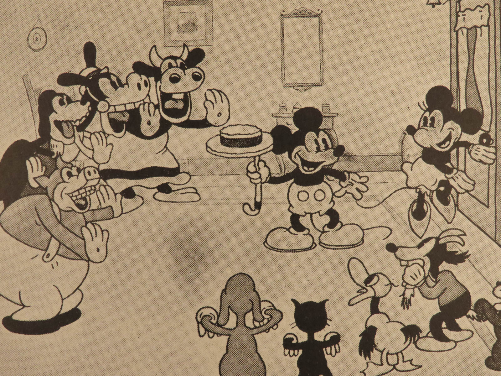 1931 1ed Mickey Mouse Movie Stories Walt DISNEY Cartoons Illustrated Minnie  | Schilb Antiquarian