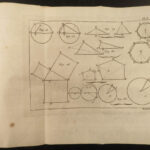 1765 Institutions of Geometry Philosophy Psychology Math Illustrated Mathematics