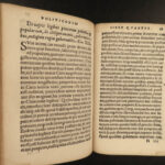 1543 1ed Aristotle Politics & Nichomachean Ethics Philosophy Aretino Commentary