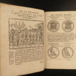 1581 Religion in ROME Numismatics COINS Cults Mythology Caesars Gladiators Choul