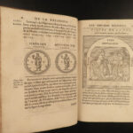 1581 Religion in ROME Numismatics COINS Cults Mythology Caesars Gladiators Choul