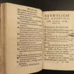 1554 1ed Gropper Catholic Institutes Protestant Reformation RARE Binding Erasmus