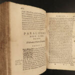1587 Apocrypha Old Testament Holy BIBLE Vulgate Latin Kings Chronicles Job Tobit