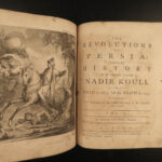 1753 1ed Hanway PERSIA Iran VOYAGES Afghan Revolutions Ottoman Mughal WARS