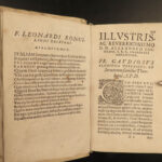 1581 Catholic BIBLE & Commentary Against Heresy & Heretics Reformation Capitonus