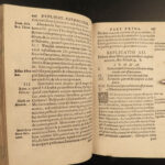 1581 Catholic BIBLE & Commentary Against Heresy & Heretics Reformation Capitonus