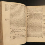 1581 Catholic BIBLE & Commentary Against Heresy & Heretics Reformation Capitonus