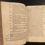 1581 Catholic BIBLE & Commentary Against Heresy & Heretics Reformation Capitonus