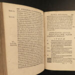 1581 Catholic BIBLE & Commentary Against Heresy & Heretics Reformation Capitonus