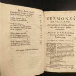 1589 1ed Guillaume Pepin Bible Sermons Catholic Rosary Imitation of Saints Venice