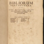 1624 BIBLE Biblia Sacra Tremellius Junius OT Theodore Beza NT + Apocrypha Latin
