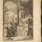 1749 HUGE Eusebius Early Church History DUTCH ART Kerkelyke Illustrated Vellum