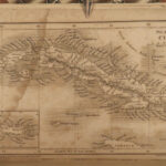 1840 1ed SLAVERY in CUBA Travels Abolitionist Turnbull Tobacco Sugar Coffee MAP