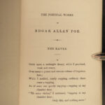 1856 Edgar Allan Poe Illustrated The Raven Bells Lenore OCCULT Horror Macabre