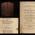 1656 1ed Henry Hammond Paraensis Church England Anglican Catholic Bible HERESY