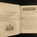 1692 Works of CICERO Orations Politics Philosophy ROME Dutch Gronovio Latin 2v
