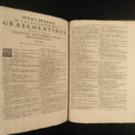 1692 Works of CICERO Orations Politics Philosophy ROME Dutch Gronovio Latin 2v