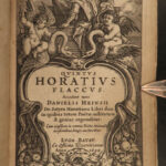 1629 Satires of HORACE Latin Rome Superstition Witchcraft Mythology Elzevier