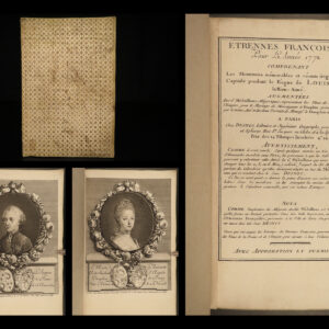 1772 Louis XV France Monument ART Marie Antoinette Louis XVI Portraits Paris