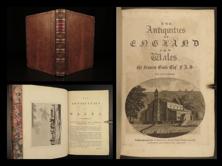 Image of 1786 Antiquities of England & Wales Francis Grose Britain Illustrated Castles