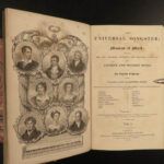 1826 Universal Songster George Cruikshank ART Poetry Song Lyrics Pope Byron 3v