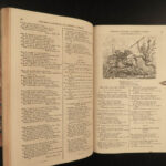 1826 Universal Songster George Cruikshank ART Poetry Song Lyrics Pope Byron 3v