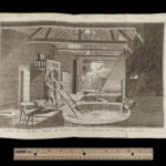 1793 Diderot Encyclopedia 106 Plates GLASS Blowing Fabric Dyeing Turkish Carpets