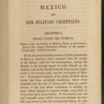 1847 1ed Mexico and Military Chieftains WAR of Independence SPAIN Hidalgo Revolt
