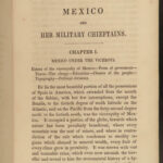 1847 WAR of Independence 1ed Mexico and Military Chieftains SPAIN Hidalgo Revolt