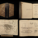 1828 1ed SCIENCE Encyclopedia ATLAS Illustrated Physics Experiments Anatomy MAPS