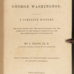 1847 George Washington War INDIANS America Revolution Constitution Americana