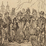 1820 Cruikshank ART Political Satire George IV England William Hone Green Bag
