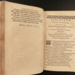 1581 1ed Enchiridion BIBLE Psalms of David + Commentary Mouret Hebrew Latin RARE