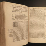 1581 Catholic BIBLE Commentary Against Heresy & Heretics Reformation Capitonus