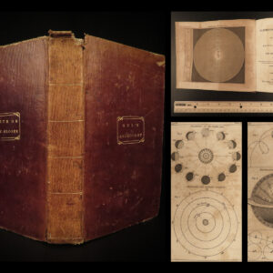 1832 Elements of Astronomy Science Globes Planets Solar System Kepler Newton