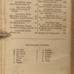 1832 Elements of Astronomy Science Globes Planets Solar System Kepler Newton
