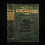 1877 1ed Jules Verne Voyage Round the World Australia Illustrated Routledge RARE
