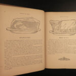1887 1ed Gillette American Cook Book Recipes Housekeeping Baking Cuisine Cooking