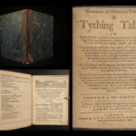 1662 A Tything Table Church of England LAW Finances Tithes Anglican Economics