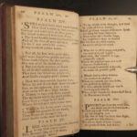 1773 Early BOSTON Bible Psalms of David Tate & Brady Americana Isaac Watts Hymns