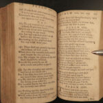 1773 Early BOSTON Bible Psalms of David Tate & Brady Americana Isaac Watts Hymns