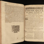 1676 Jesuit Georg de Rhodes Disputationes on GOD & ANGELS Catholic Aquinas Summa