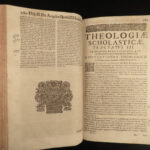1676 Jesuit Georg de Rhodes Disputationes on GOD & ANGELS Catholic Aquinas Summa