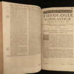 1676 Jesuit Georg de Rhodes Disputationes on GOD & ANGELS Catholic Aquinas Summa