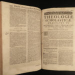 1676 Jesuit Georg de Rhodes Disputationes on GOD & ANGELS Catholic Aquinas Summa