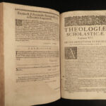 1676 Jesuit Georg de Rhodes Disputationes on GOD & ANGELS Catholic Aquinas Summa