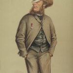 1870 Vanity Fair ART Henry Bulwer Frederick III of Prussia Illustrated COLOR