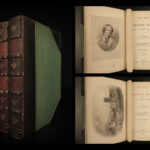 1857 1ed Life of Charlotte Bronte by Gaskell English Romance Literature 2v SET